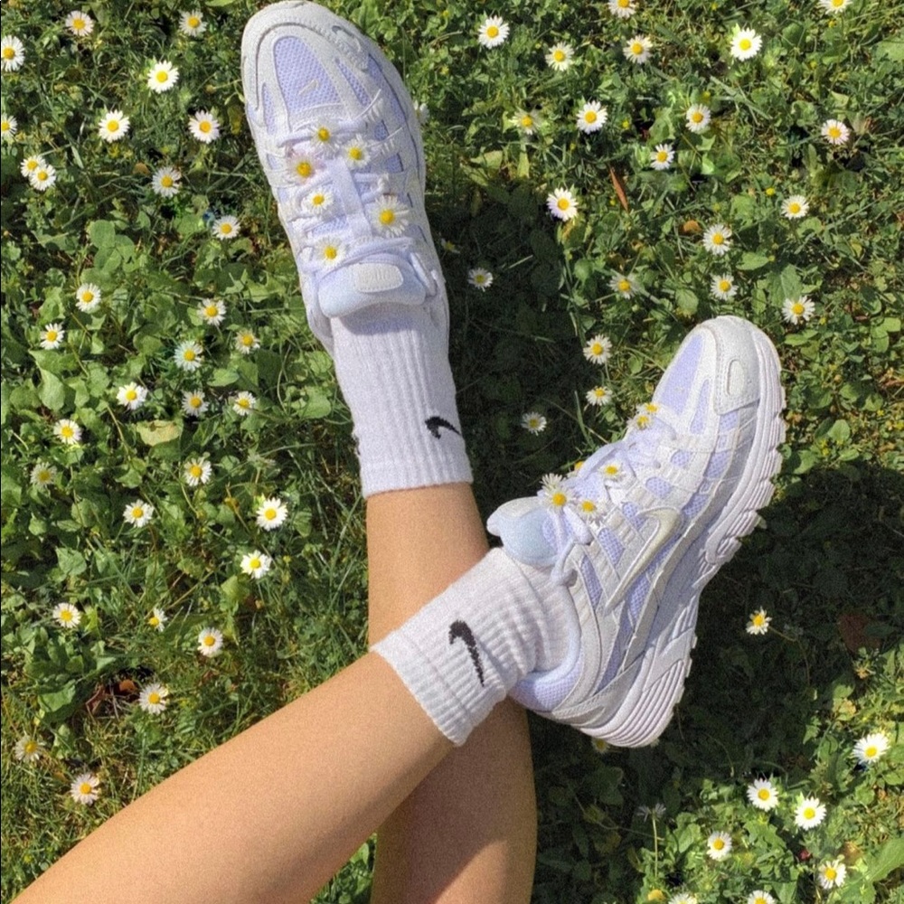 Nike White P-6000